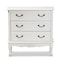 Baxton Studio Gabrielle White-Finished 3-Drawer Wood Dresser 162-10261 - alternate 7